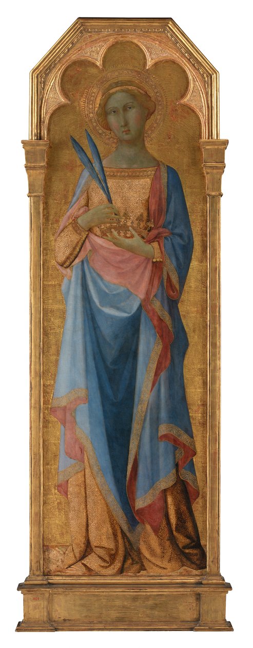 St. Corona af Master of Palazzo Venezia Madonna