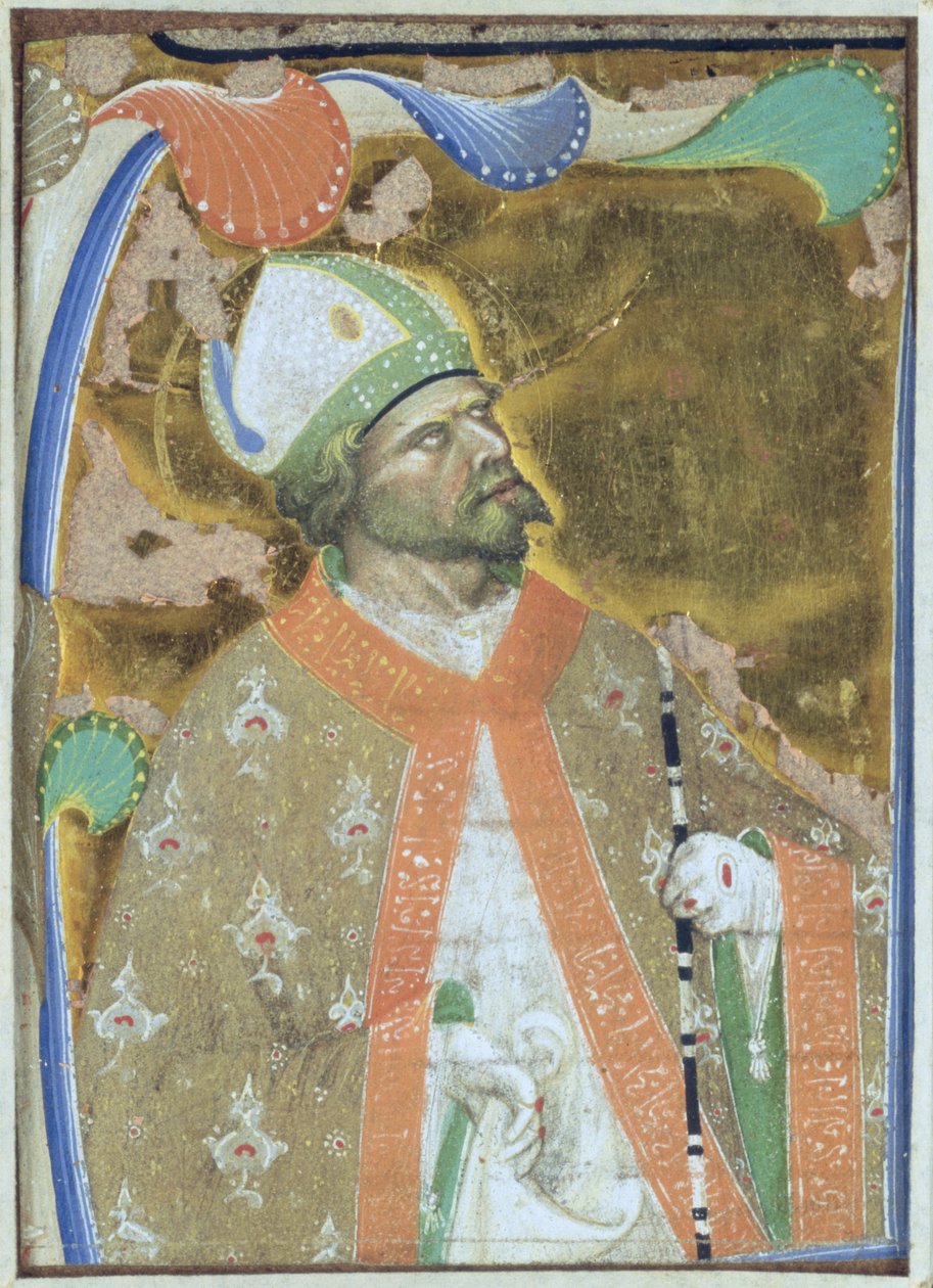 En biskop Saint af Master of San Michele of Murano