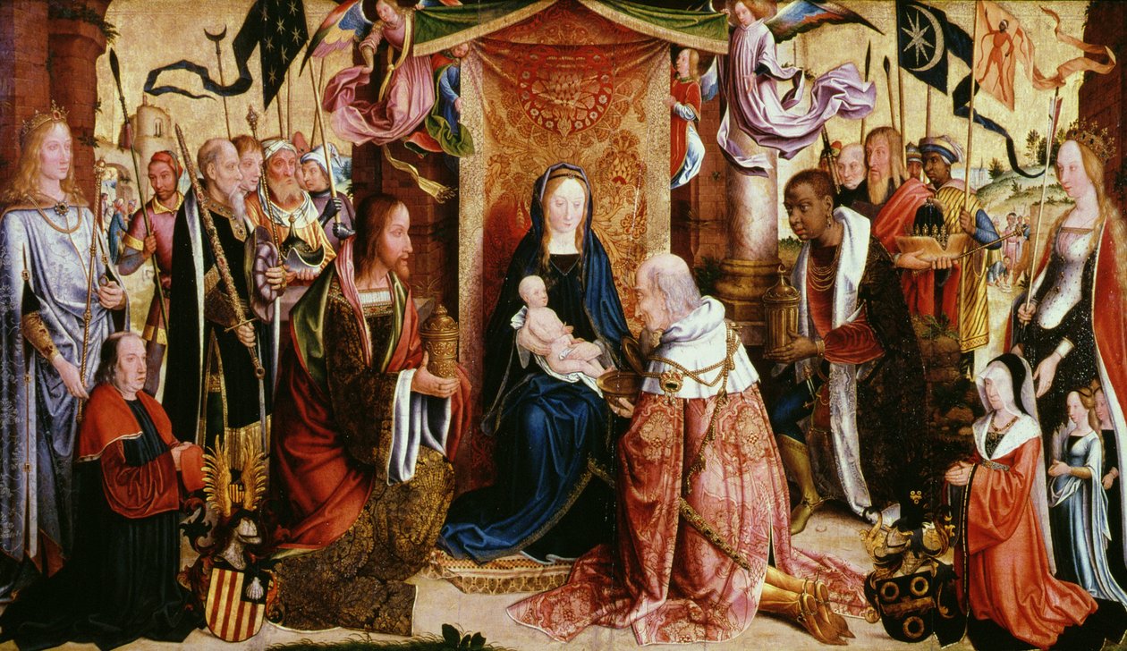 Kongernes Tilbedelse af Master of St. Severin