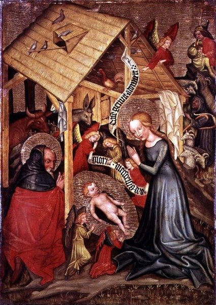Kristi fødsel af Master of the Hohenfurt Calvary