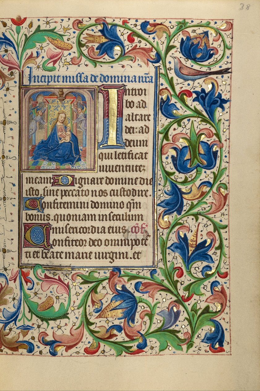 Jomfru og barn af Master of the Lee Hours