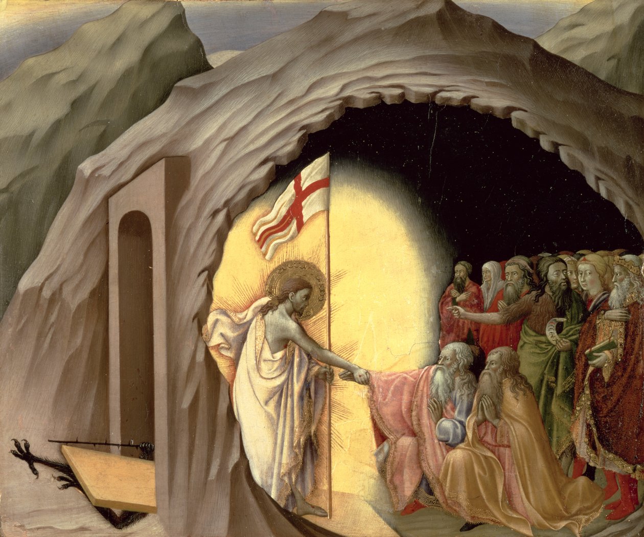 The Descent into Limbo, ca. 1440-44 (tempera på panel) af Master of the Osservanza