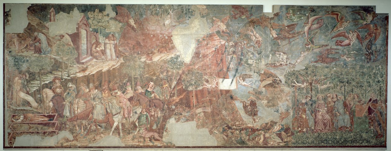 Dødens triumf, ca. 1350 af Master of the Triumph of Death