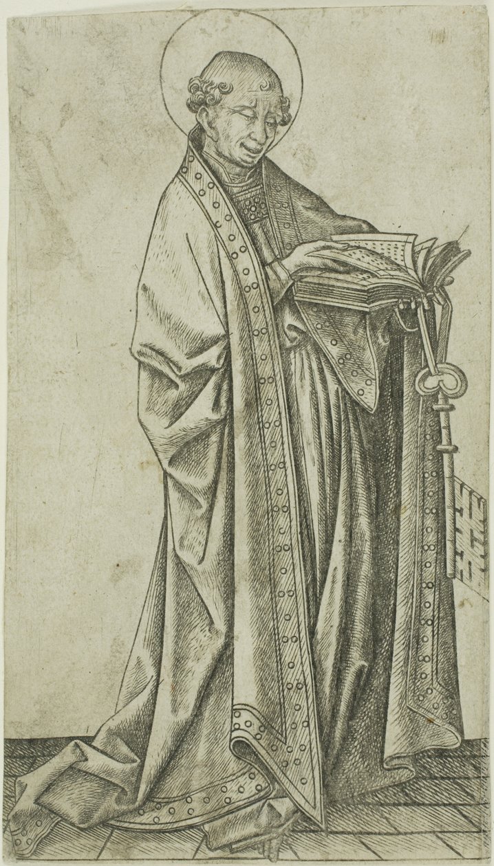 Sankt Peter af Master E.S.