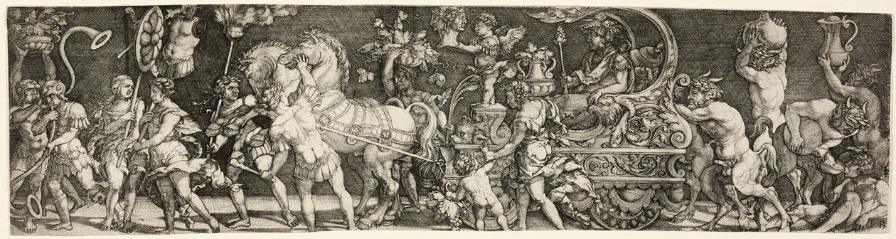 Bacchanale af Master I.B.