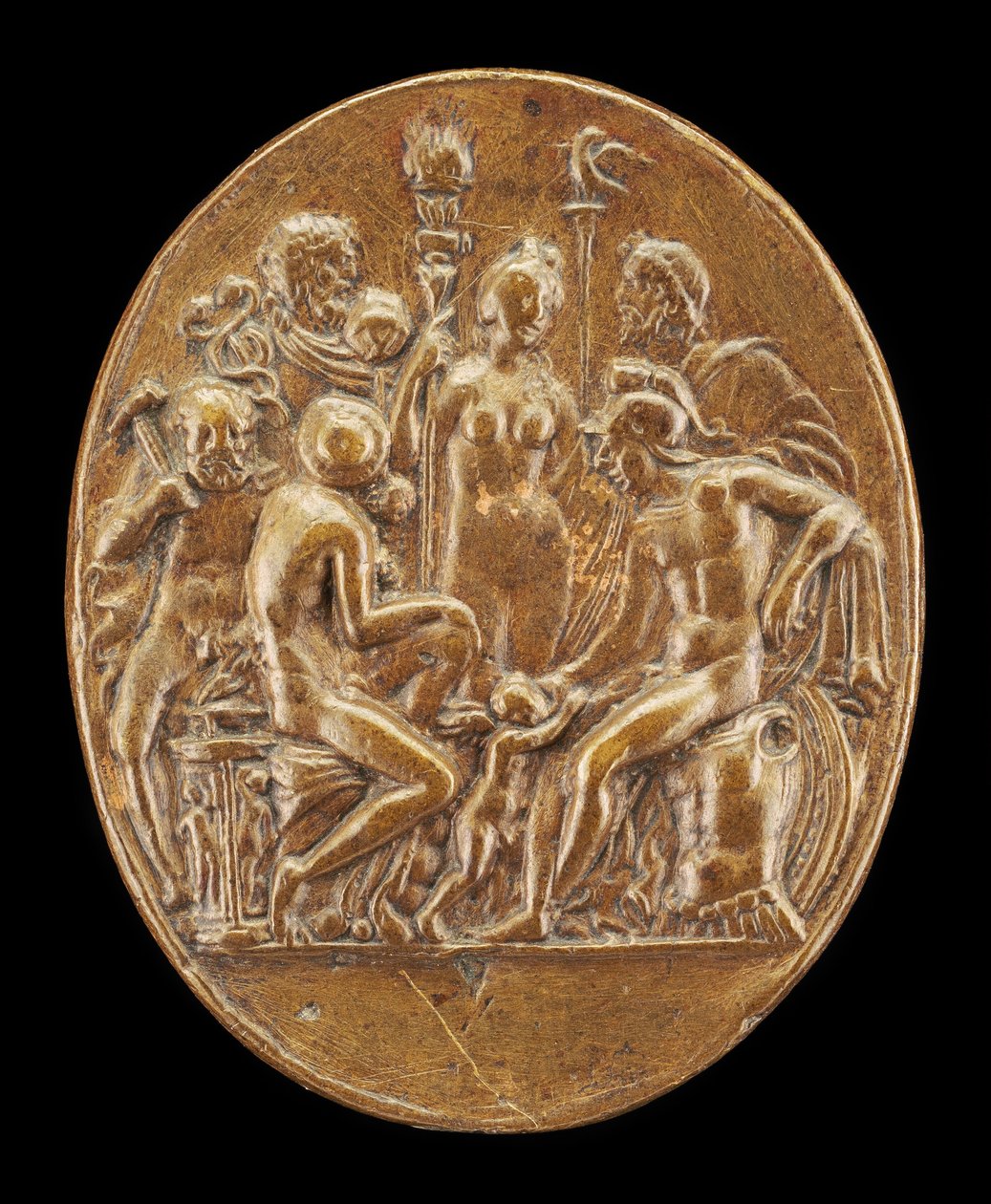 Assembly of Gods, anden halvdel af 1400-tallet. af Master IO.FF.