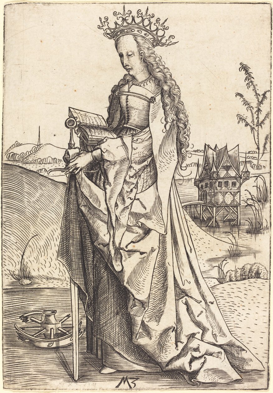 Sankt Catherine af Master MZ