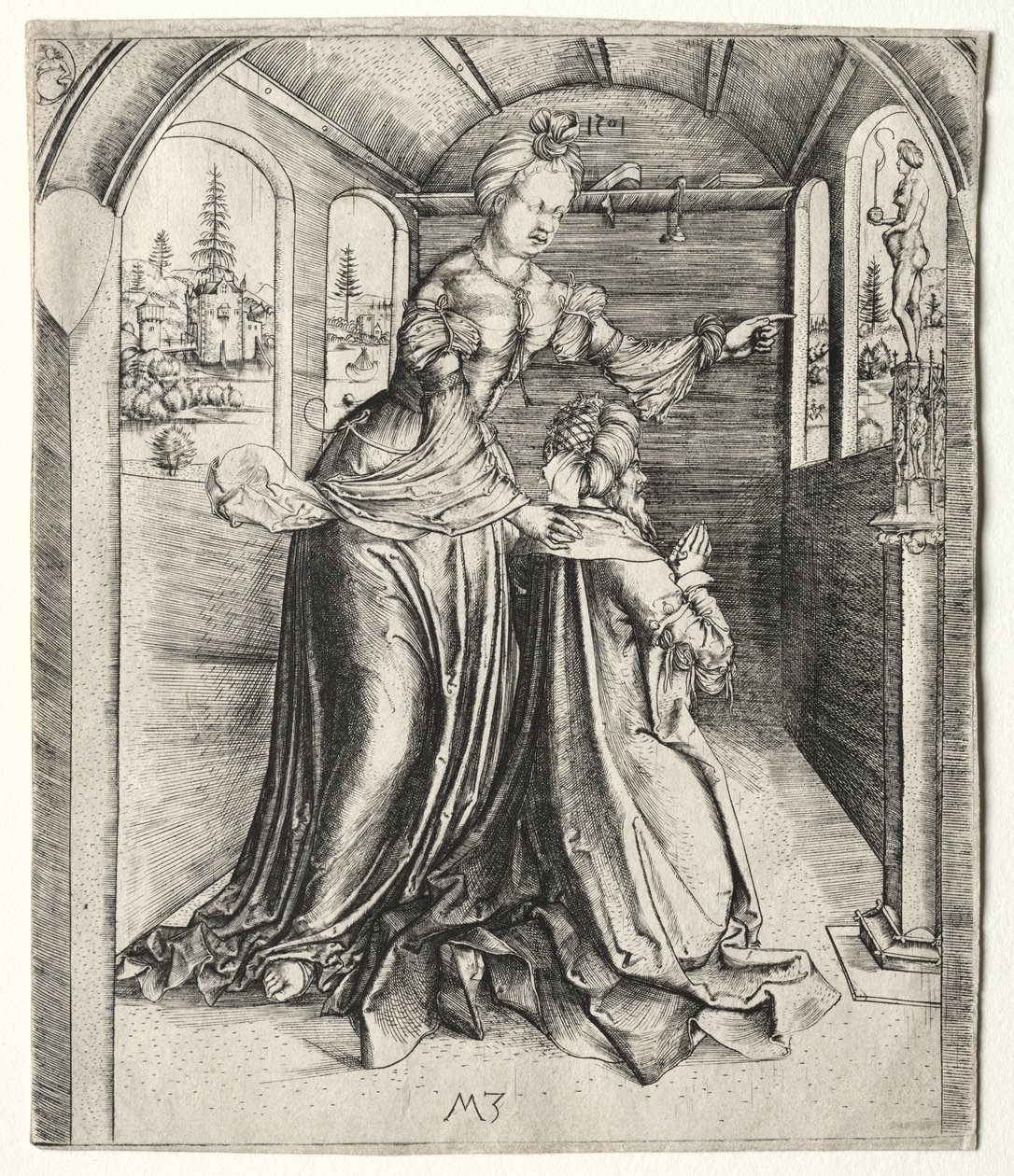 Salomon tilbeder idoler af Master MZ