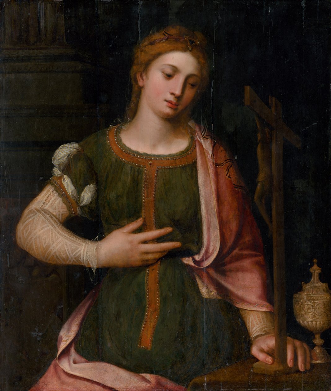 Den angrende Maria Magdalene, 1540. af Master of Antwerp