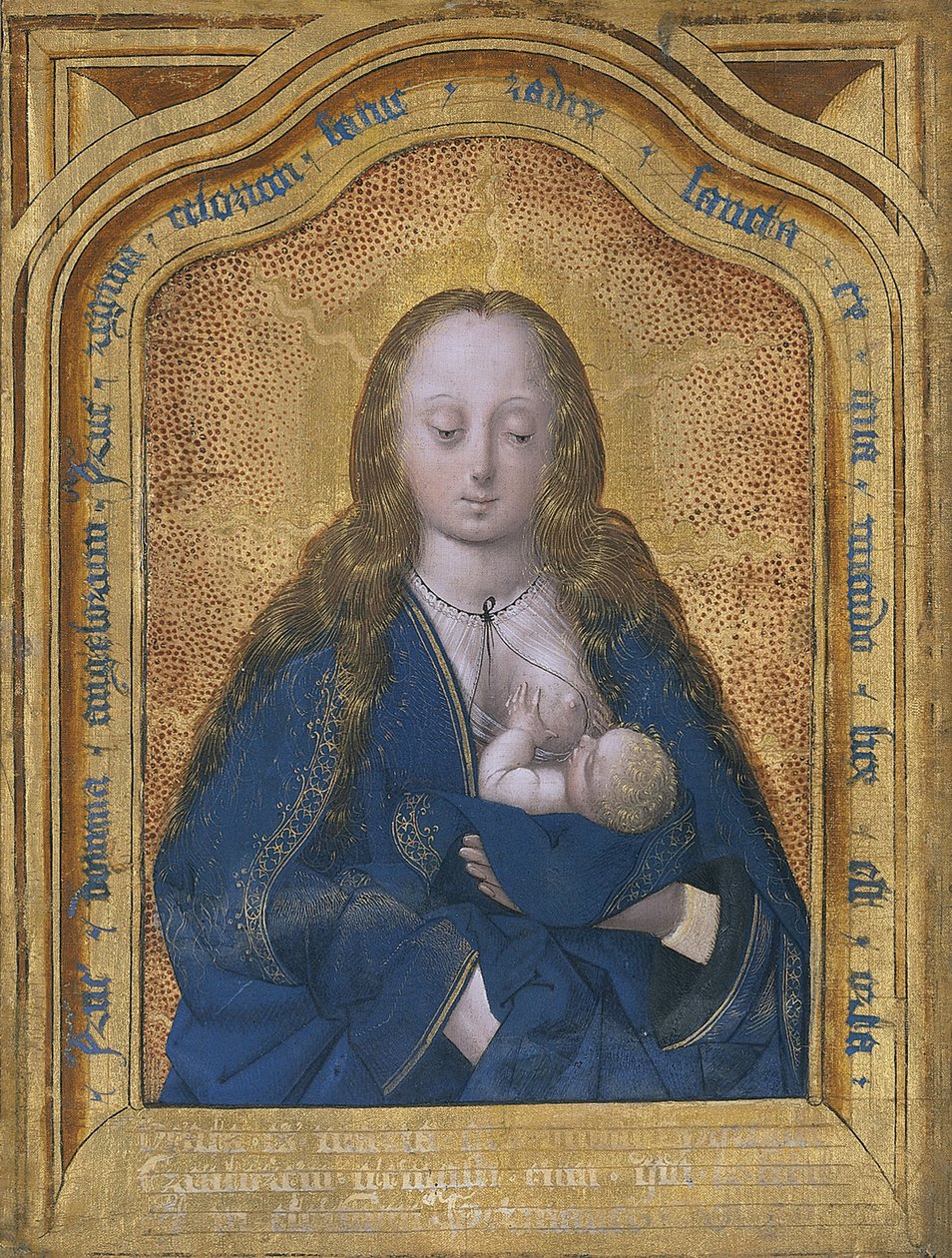 Jomfruen, der dier barnet af Master of Antwerp