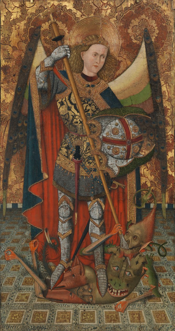 Sankt Michael, 1450-1500. af Master of Belmonte
