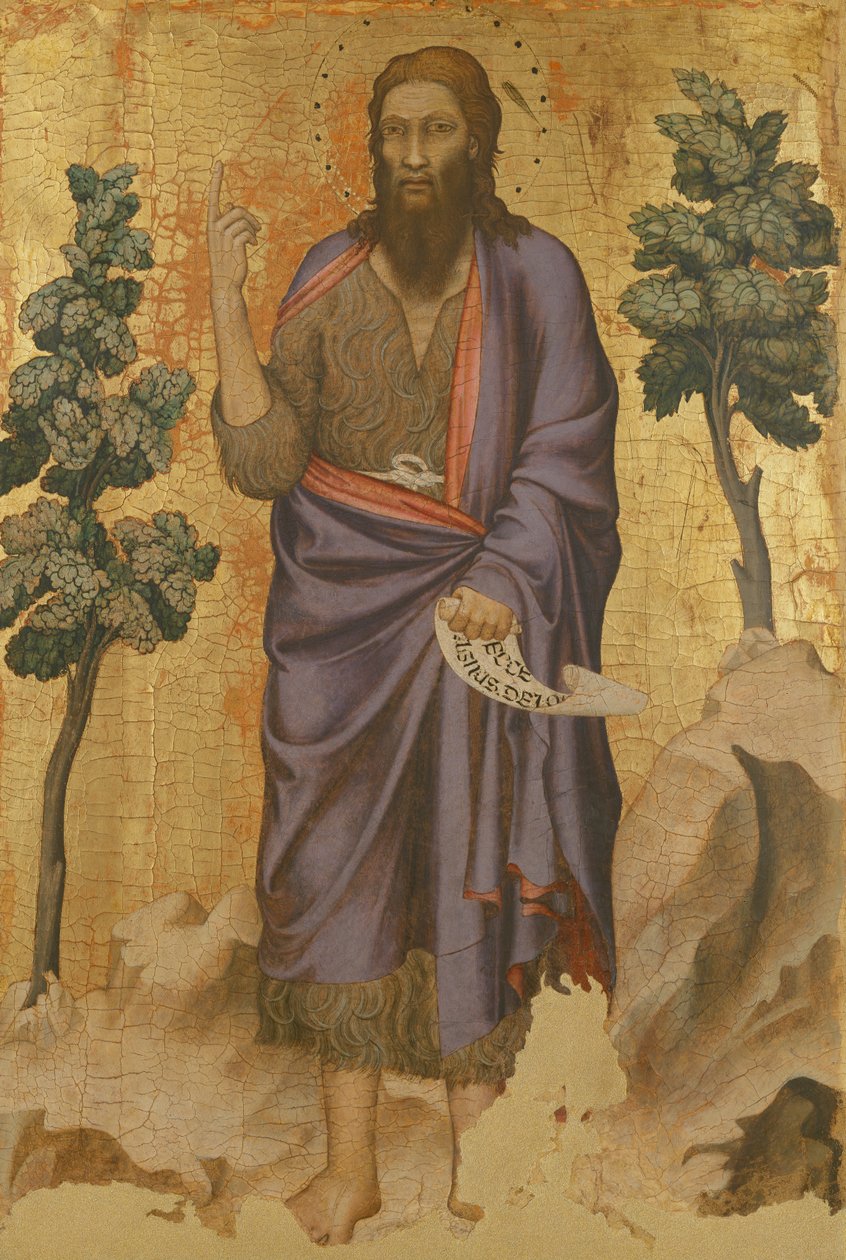 Sankt Johannes Døberen (maleri) af Master of Figline