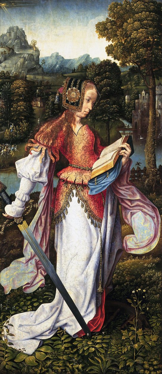 Sankt Katharina af Master of Frankfurt