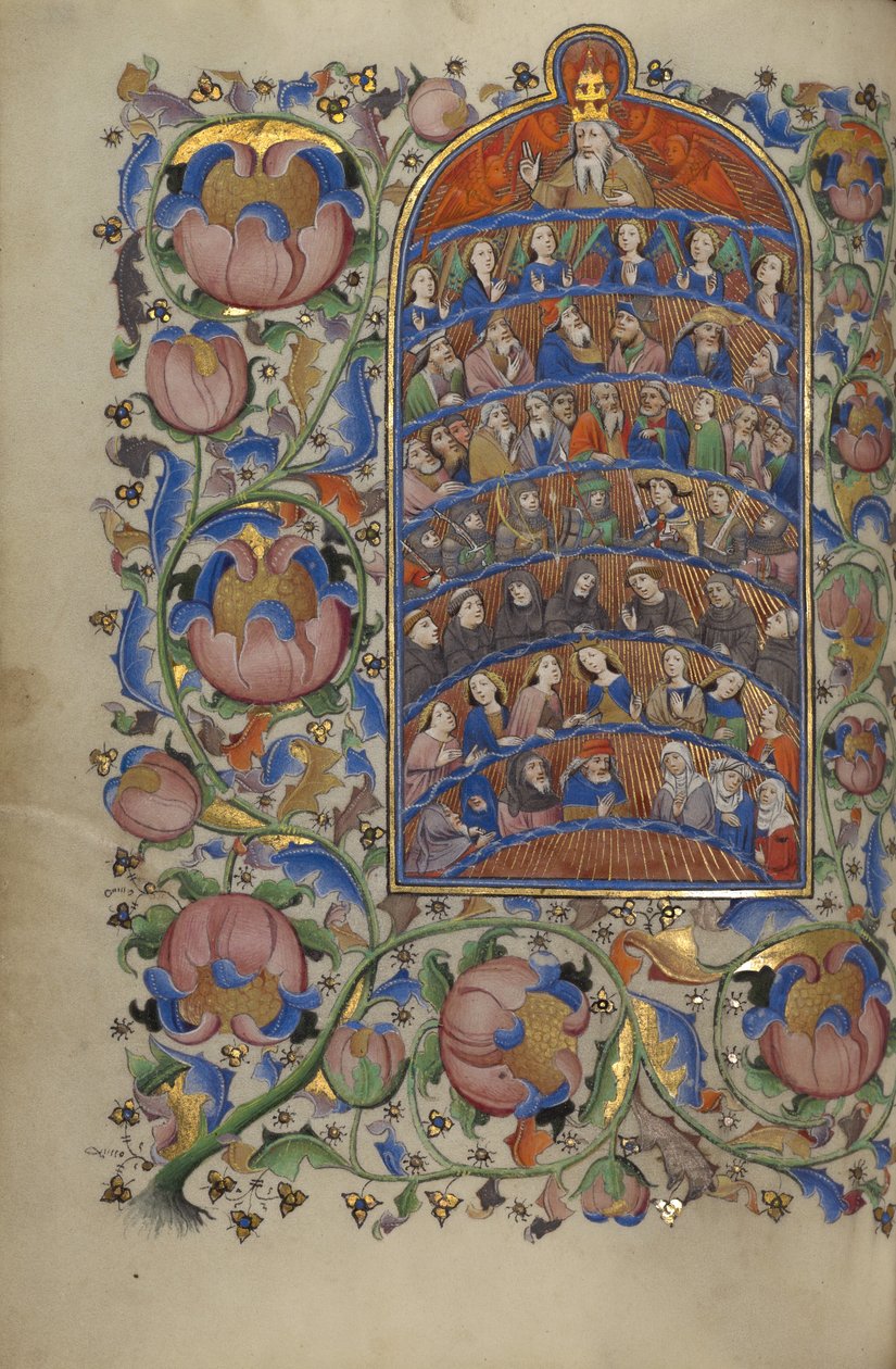 Alle helgener af Master of Guillebert de Mets