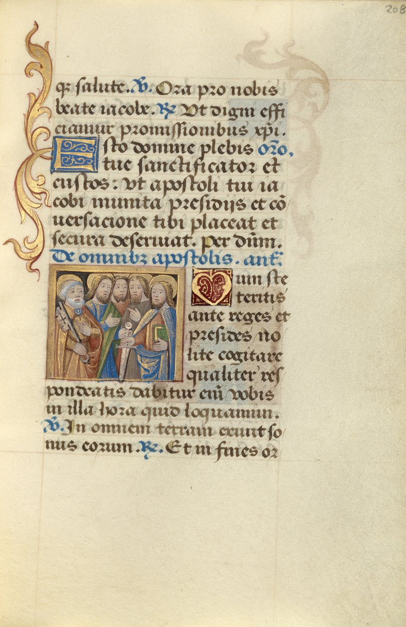 Alle apostle af Master of Jacques de Besançon
