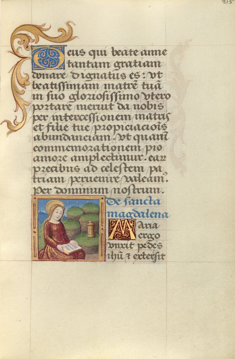 Den hellige Maria Magdalene af Master of Jacques de Besançon