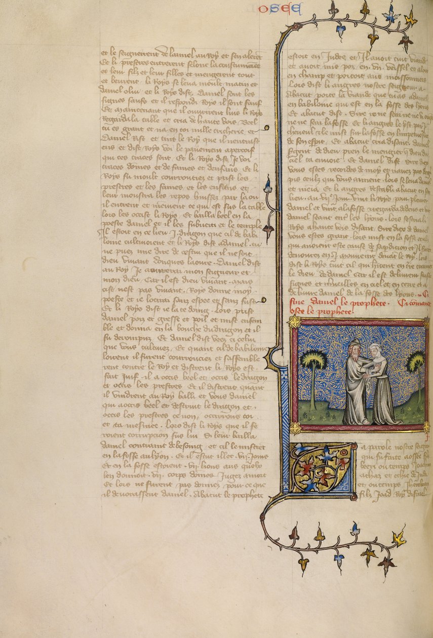 Hosea og Gomer af Master of Jean de Mandeville