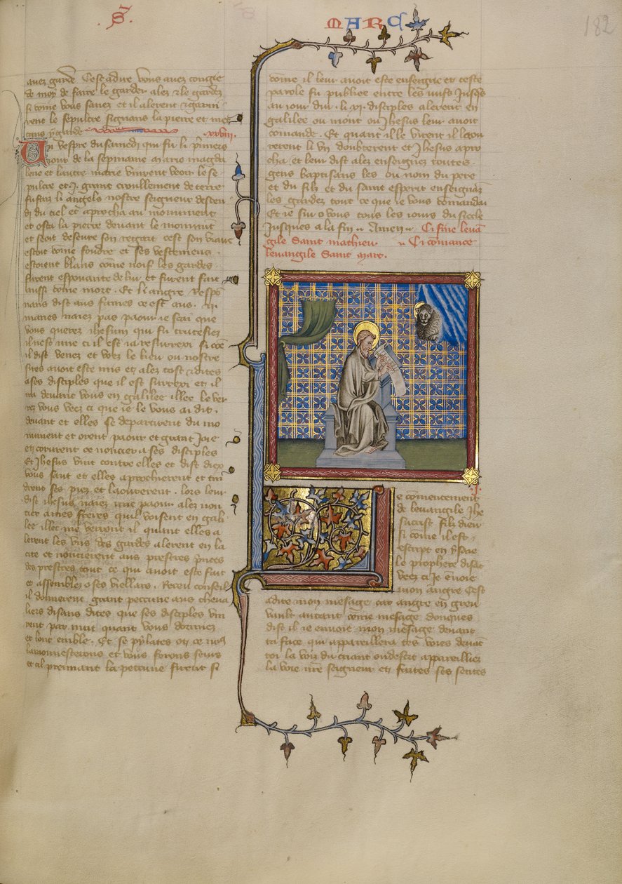 Sankt Markus af Master of Jean de Mandeville
