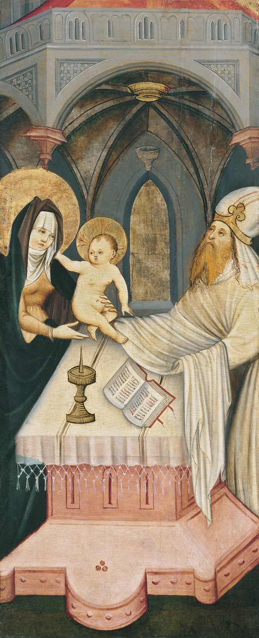 Præsentationen i templet af Master of Konstanz