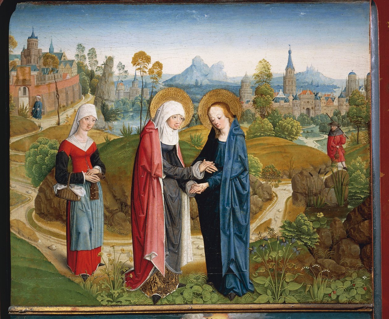 Besøget af Master of the Aachen Altar