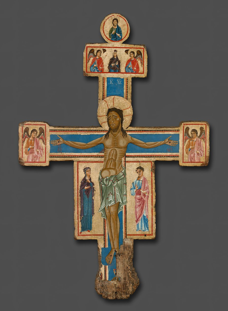 Krucifiks, 123040. af Master of the Bigallo Crucifix