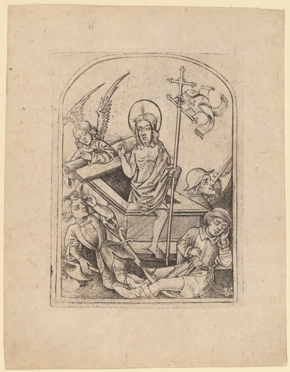 Opstandelsen af Master of the Boccaccio Illustrations