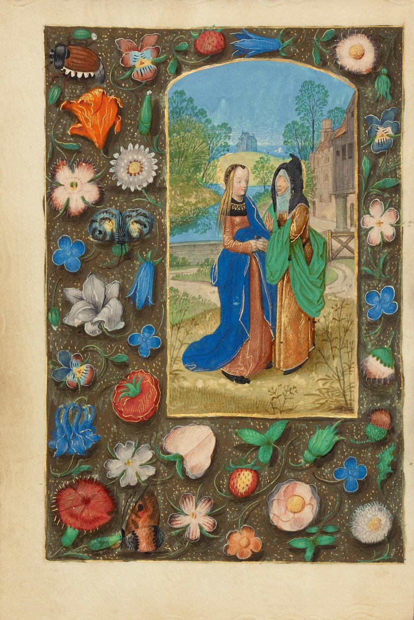 Besøgelsen af Master of the Dresden Prayer Book