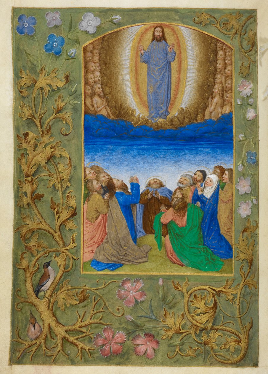 Himmelfarten. af Master of the Dresden Prayer Books