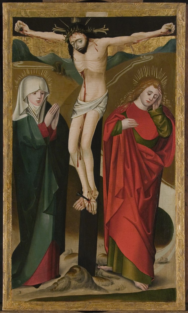 Korsfæstelsen af Master of the Hanover Marktkirche Altar