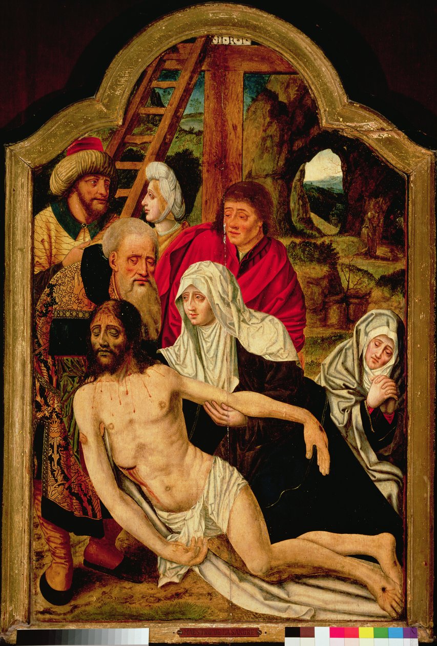 Nedstigning fra korset af Master of the Holy Blood
