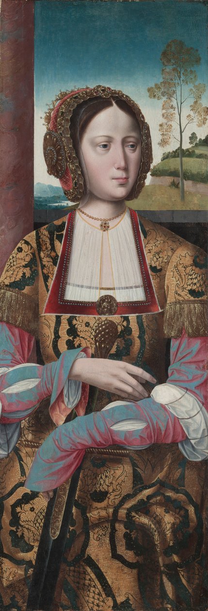 Sankt Catherine, ca. 1520. af Master of the Holy Blood