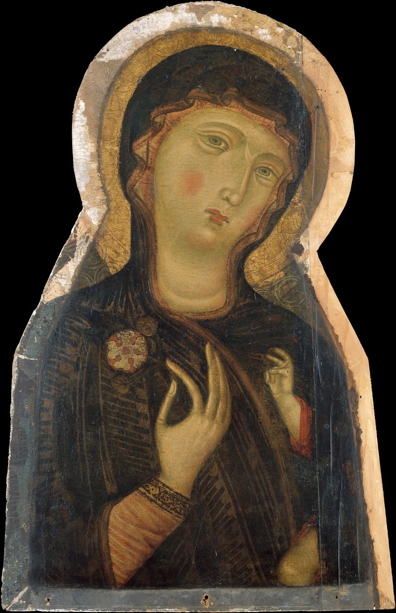 Madonna og barn, ca. 1280. af Master of the Magdalen