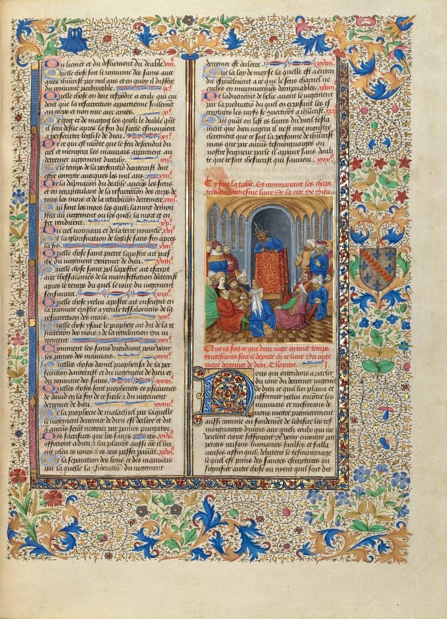 Djævlenes forkyndelse af Master of the Oxford Hours