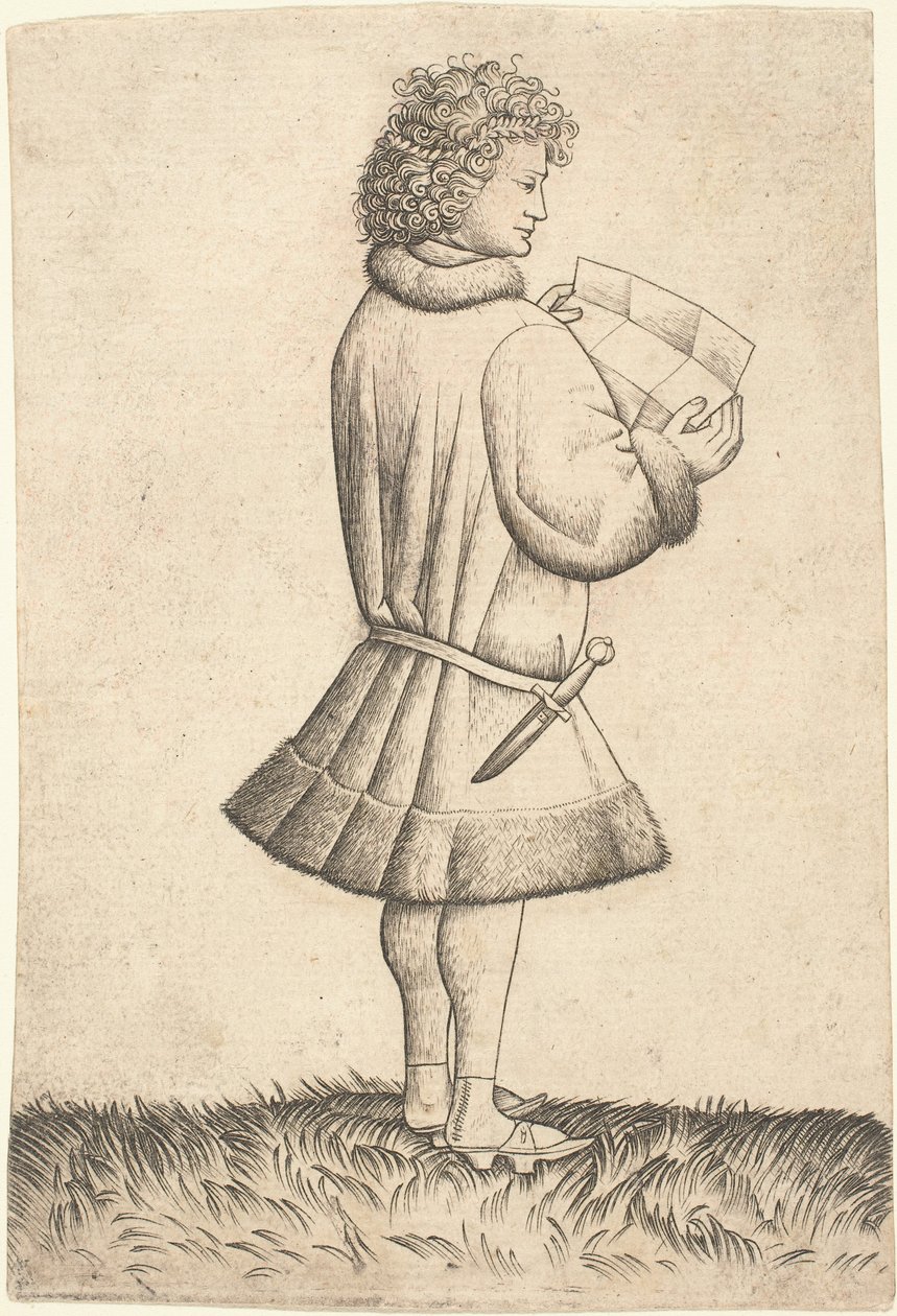 En digter læser af Master of the Playing Cards