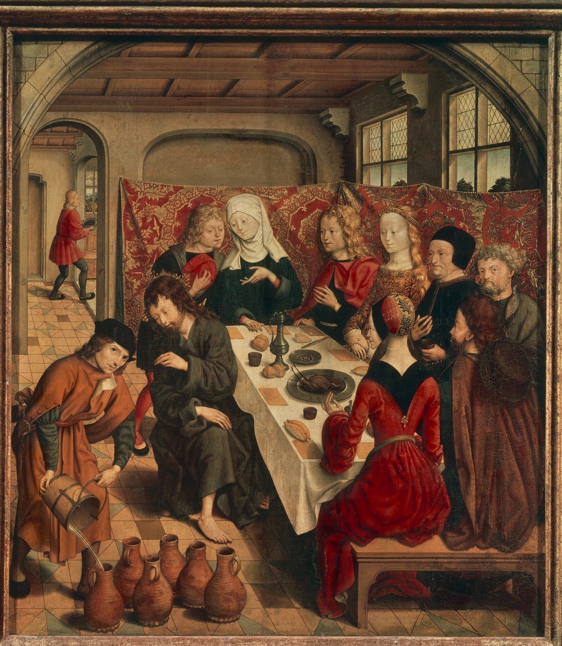 Bryllup i Cana af Master of the Saint Bartholomew Altarpiece