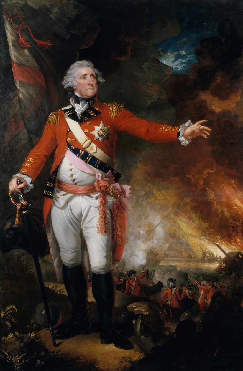 General George Eliott, 1790. af Mather Brown