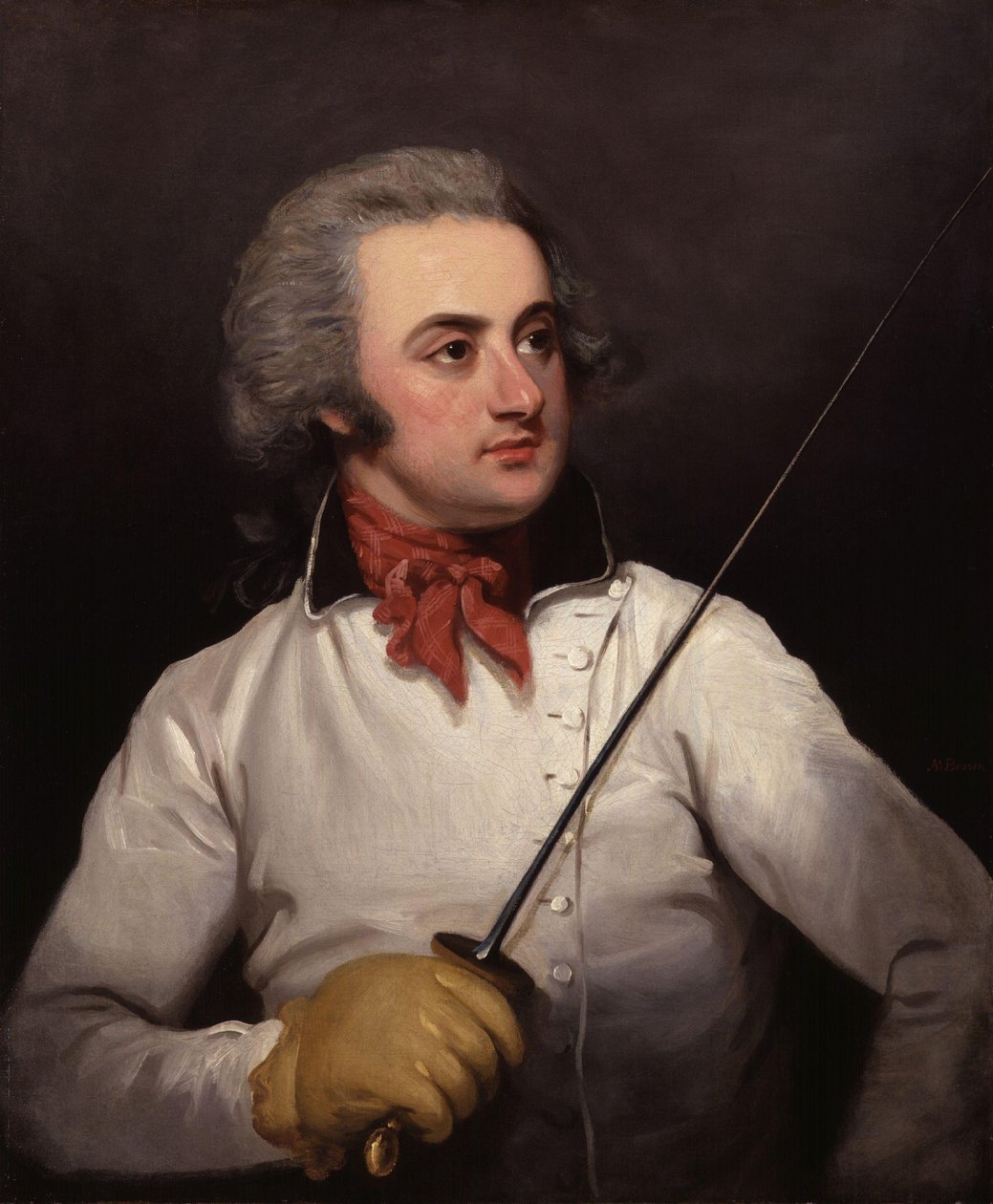 Henry Angelo af Mather Brown