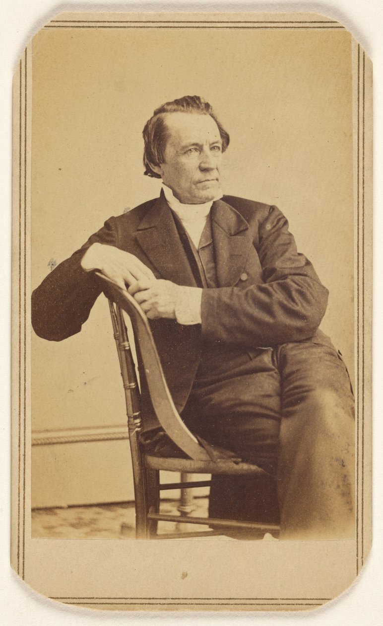 (Edwin F. Hatfield, D.D.) af Mathew B. Brady