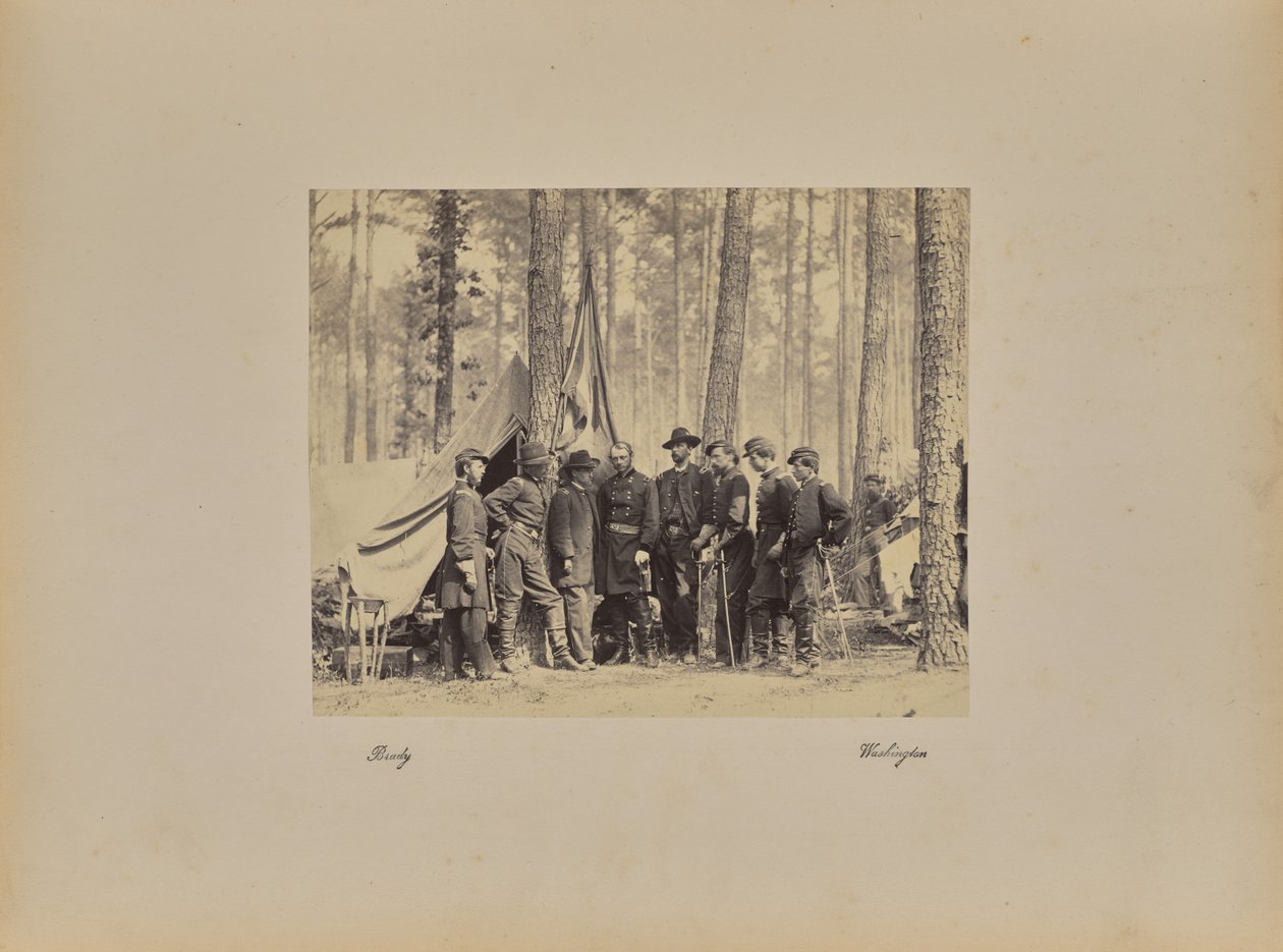 Potter og personale af Mathew B. Brady
