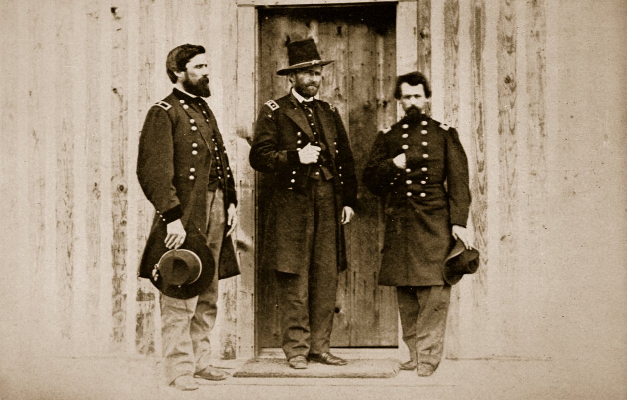 General Theo S. Bowers, 1861-65 af Mathew B. Brady