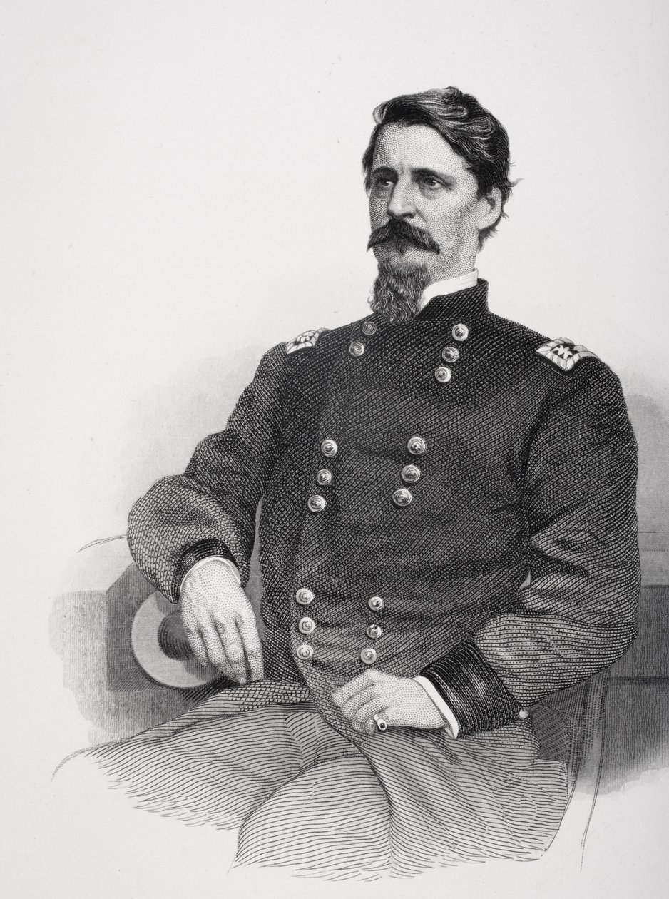 Portræt af Winfield Scott Hancock (1824-86) af Mathew B. Brady