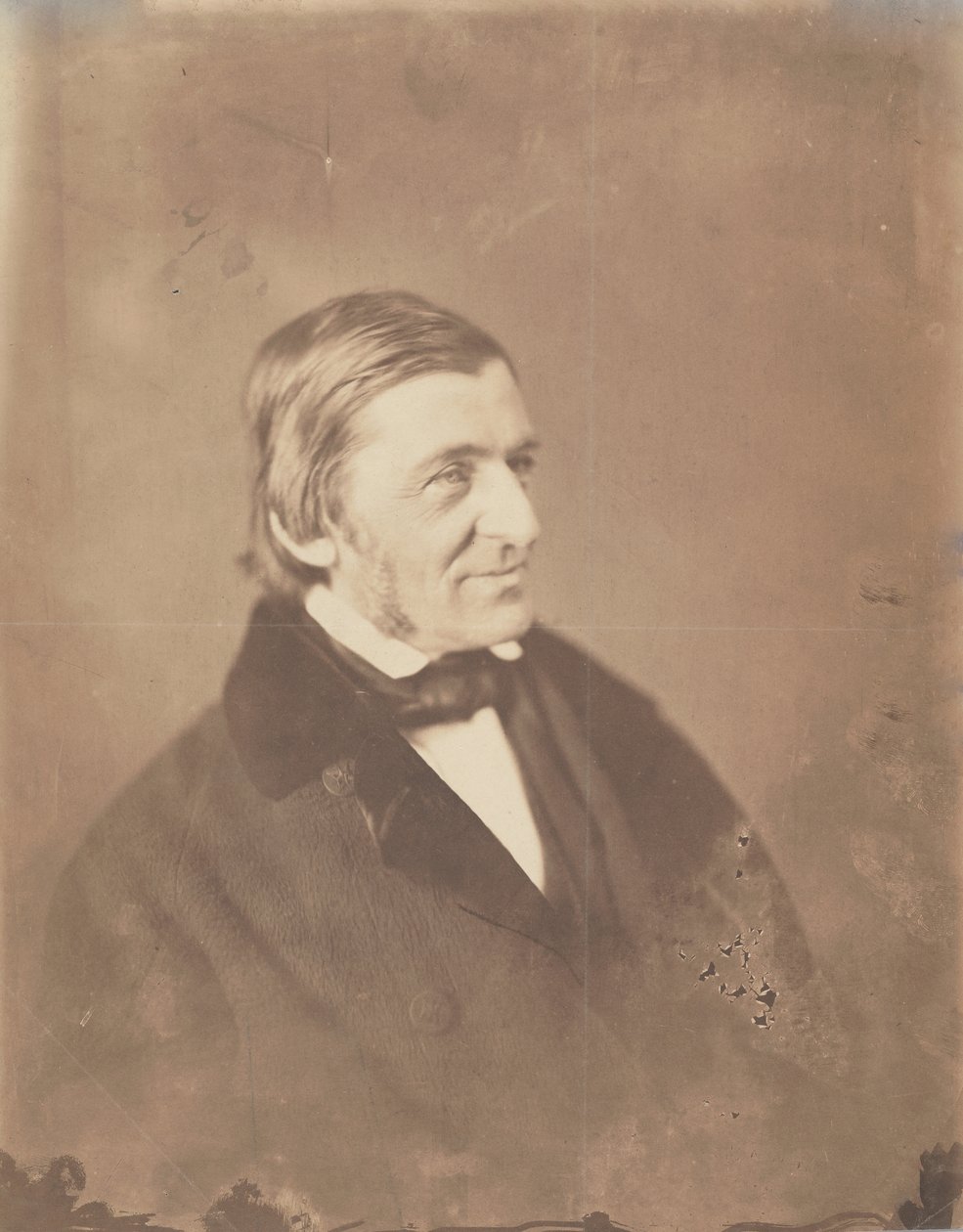Ralph Waldo Emerson, ca. 1856. af Mathew Brady