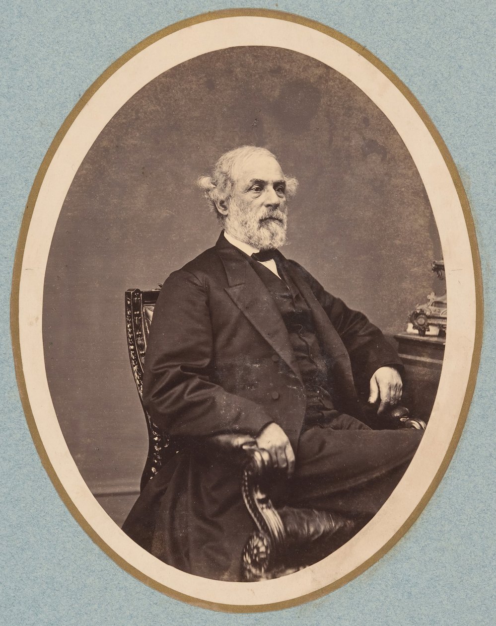 Robert E. Lee, 1869. af Mathew Brady