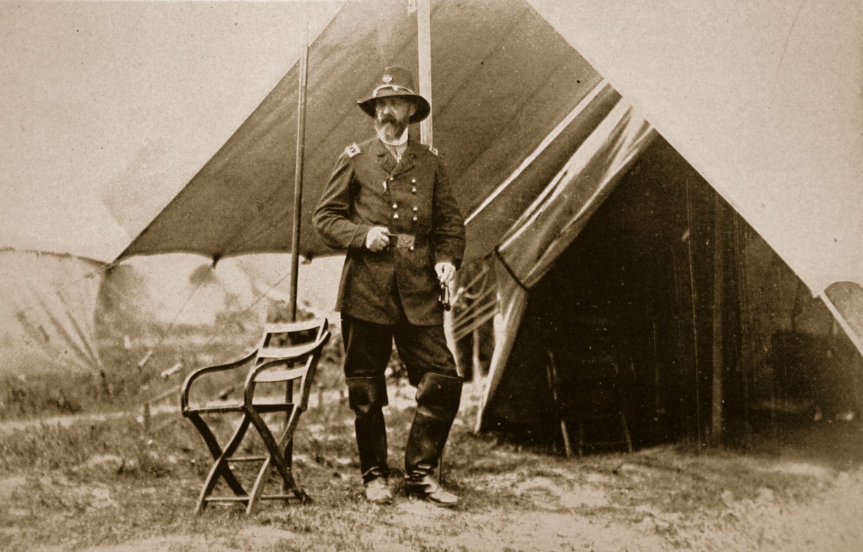 General G. Meade i lejren af Mathew and studio Brady