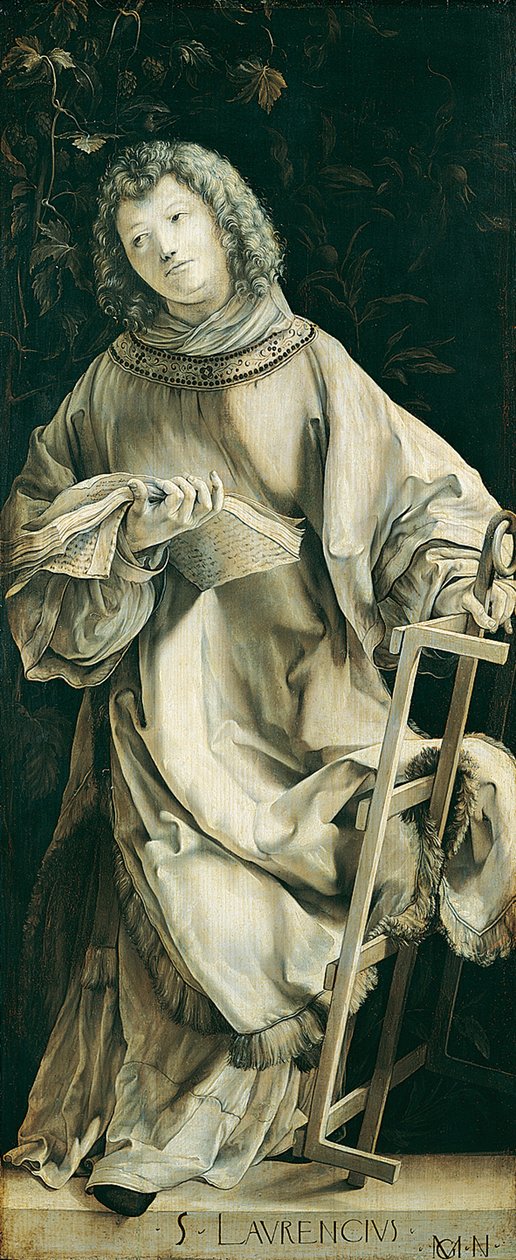 St. Lawrence, St. Cyriacus af Mathias Gothart Nithart