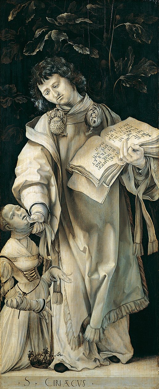 St. Lawrence, St. Cyriacus af Mathias Gothart Nithart