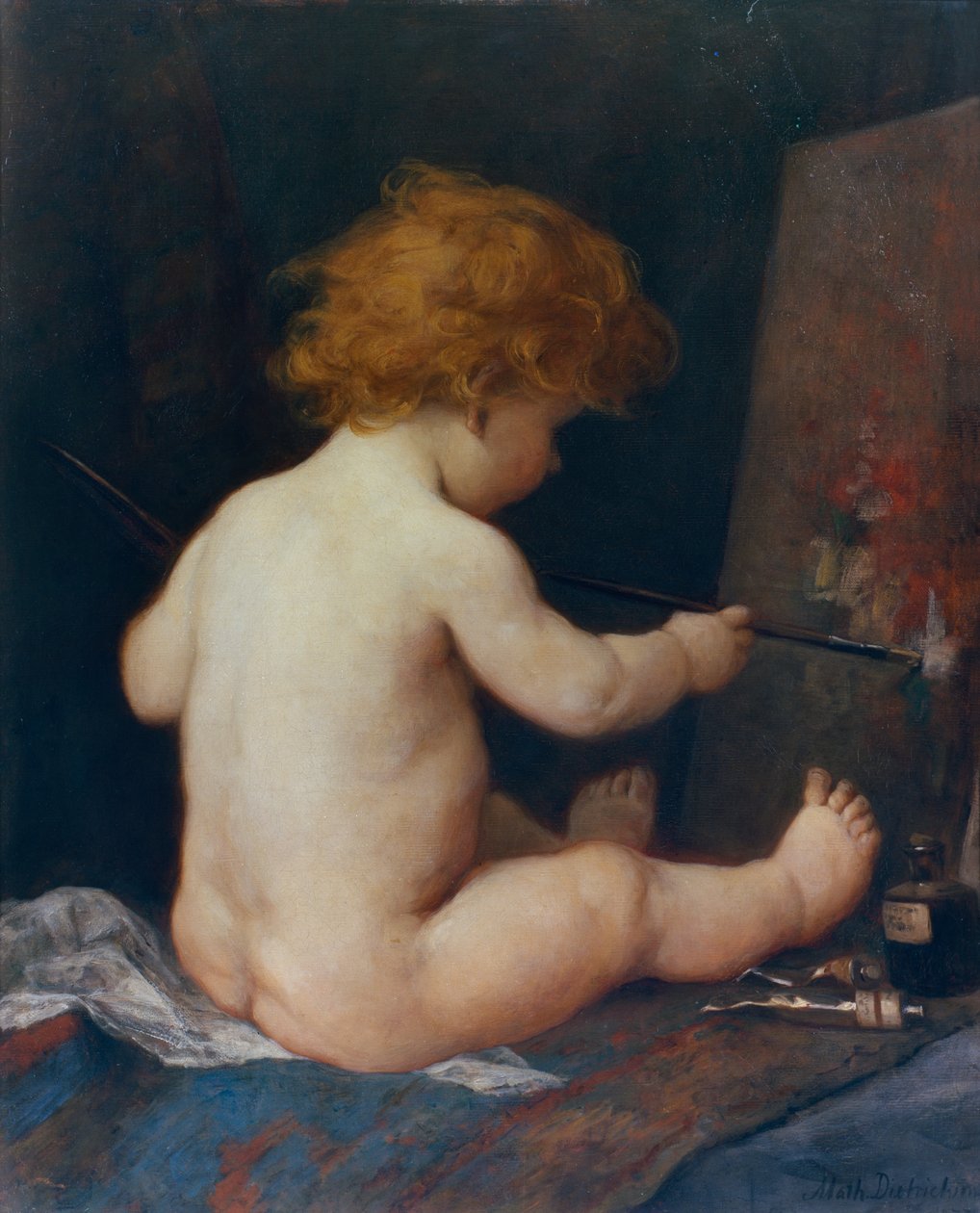 En ung kunstner af Mathilde Dietrichson
