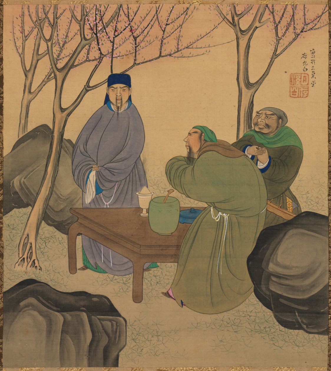 Romance of the Three Kingdoms, 1800-tallet af Matsumura Goshun