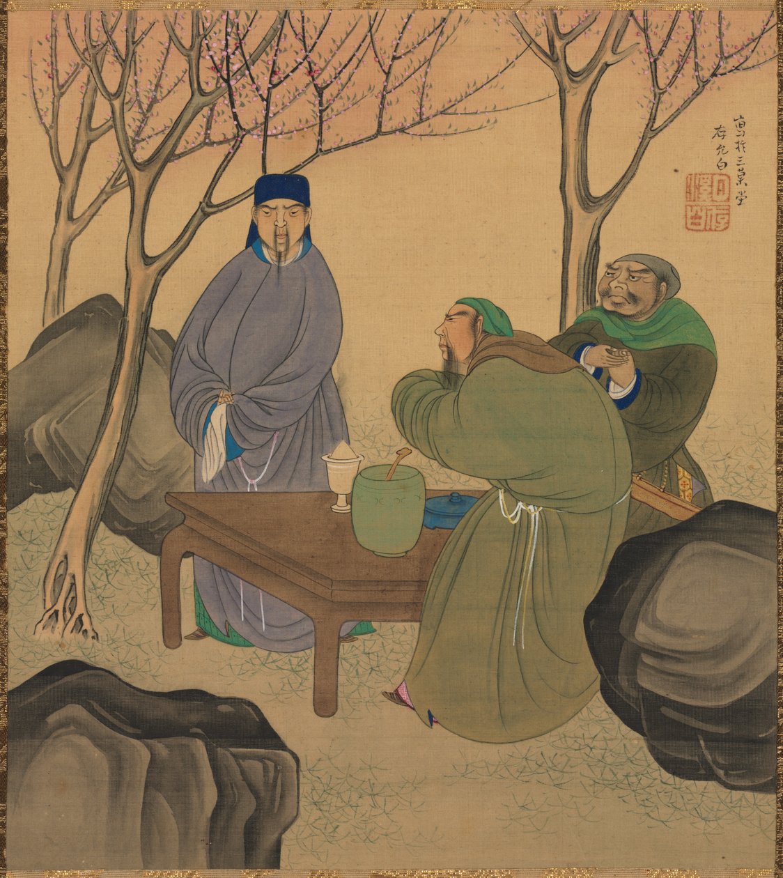 Romance of the Three Kingdoms, 1800-tallet. af Matsumura Goshun