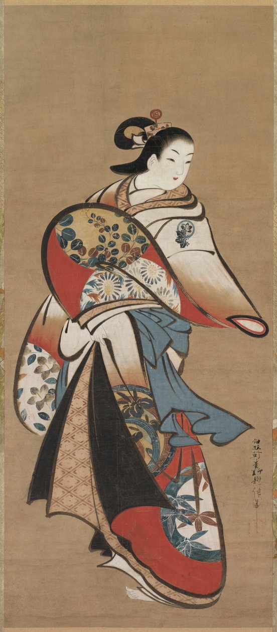 Kurtisane, 1716-1735. af Matsuno Chikanobu